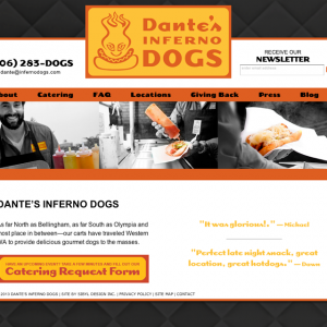 Dante’s Inferno Dogs Website